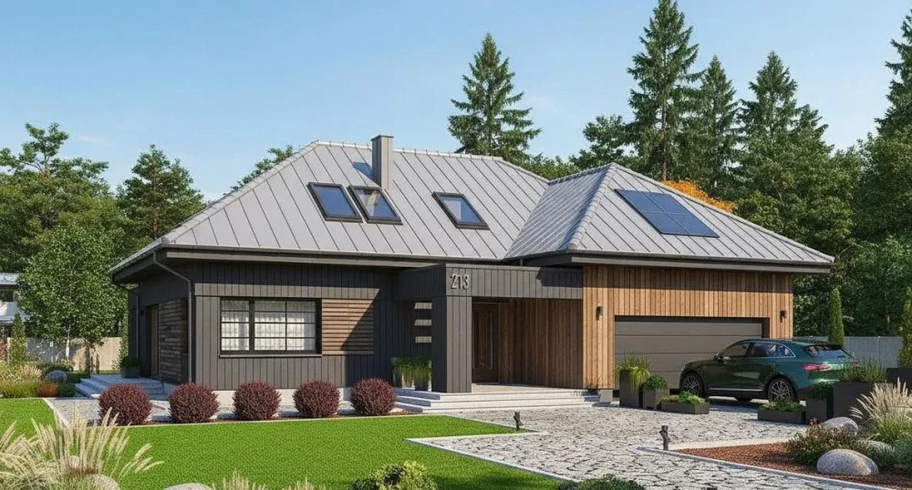 Проект Двухэтажный дом 16 на 19, 285 м2